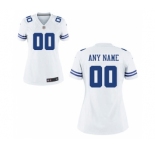 Women Nike Nfl Jerseys Dallas Cowboys Customized White Jersey