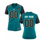 Women Nike Nfl Jerseys Jacksonville Jaguars Customized Green Jersey