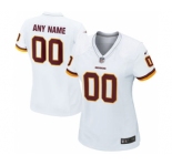 Women Nike Nfl Jerseys Washington Redskins Customized White Jersey