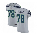 Men's Nike Seattle Seahawks #78 D.J. Fluker Grey Alternate Vapor Untouchable Elite Player NFL Jersey