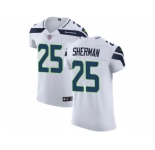 Nike Seattle Seahawks #25 Richard Sherman White Men Stitched NFL Vapor Untouchable Elite Jersey