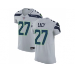 Nike Seattle Seahawks #27 Eddie Lacy Grey Alternate Men Stitched NFL Vapor Untouchable Elite Jersey