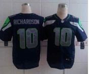 nike nfl jerseys seattle seahawks #10 richardson blue[Elite]
