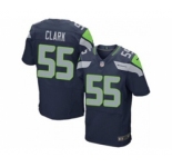 nike nfl jerseys seattle seahawks #55 frank clark blue[Elite]