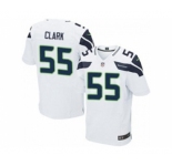 nike nfl jerseys seattle seahawks #55 frank clark white[Elite]