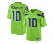 Men's Nike Seattle Seahawks #10 Paul Richardson Limited Green Rush NFL Jersey