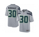 Men's Nike Seattle Seahawks #30 Bradley McDougald Limited Grey Alternate NFL Jersey