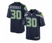 Men's Nike Seattle Seahawks #30 Bradley McDougald Limited Steel Blue Team Color NFL Jersey