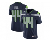 Men's Nike Seattle Seahawks #44 Delano Hill Vapor Untouchable Limited Steel Blue Team Color NFL Jersey