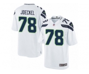 Men's Nike Seattle Seahawks #78 Luke Joeckel Limited White NFL Jersey