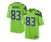 Men's Nike Seattle Seahawks #83 Amara Darboh Limited Green Rush NFL Jersey