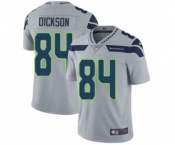 Men's Nike Seattle Seahawks #84 Ed Dickson Grey Alternate Vapor Untouchable Limited Player NFL Jersey