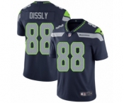 Men's Nike Seattle Seahawks #88 Will Dissly Navy Blue Team Color Vapor Untouchable Limited Player NFL Jersey