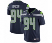 Men's Nike Seattle Seahawks #94 Rasheem Green Navy Blue Team Color Vapor Untouchable Limited Player NFL Jersey