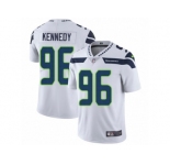 Men's Nike Seattle Seahawks #96 Cortez Kennedy Vapor Untouchable Limited White NFL Jersey