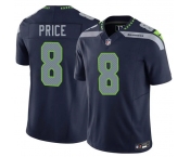 Men's Seattle Seahawks #8 Jadarian Price Navy 2026 F.U.S.E. Vapor Untouchable Limited Football Stitched Jersey