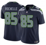 Men's Seattle Seahawks #85 Rashad Rochelle Navy 2026 Draft F.U.S.E. Vapor Untouchable Limited Football Stitched Jersey