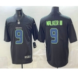 Men's Seattle Seahawks #9 Kenneth Walker III Limited Navy FUSE Vapor Jersey