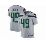 Nike Seattle Seahawks #49 Shaquem Griffin Grey Alternate Men Stitched NFL Vapor Untouchable Limited Jersey