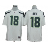 nike nfl jerseys seattle seahawks #18 sidney rice white[[nike limited]