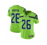 Women Nike Seattle Seahawks #26 Shaquill Griffin Vapor Untouchable Limited Green NFL Jersey