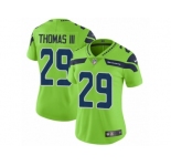 Women Nike Seattle Seahawks #29 Earl Thomas III Vapor Untouchable Limited Green NFL Jersey