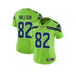 Women Nike Seattle Seahawks #82 Luke Willson Vapor Untouchable Limited Green NFL Jersey