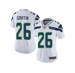 Women's Nike Seattle Seahawks #26 Shaquill Griffin Vapor Untouchable Limited White NFL Jersey