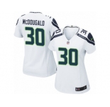 Women's Nike Seattle Seahawks #30 Bradley McDougald Limited White NFL Jersey