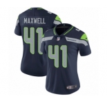 Women's Nike Seattle Seahawks #41 Byron Maxwell Navy Blue Team Color Vapor Untouchable Limited Player NFL Jersey