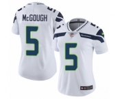Women's Nike Seattle Seahawks #5 Alex McGough White Vapor Untouchable Elite Player NFL Jersey