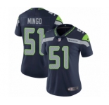 Women's Nike Seattle Seahawks #51 Barkevious Mingo Navy Blue Team Color Vapor Untouchable Limited Player NFL Jersey