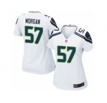 Women's Nike Seattle Seahawks #57 Mike Morgan Limited White NFL Jersey