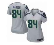 Women's Nike Seattle Seahawks #84 Amara Darboh Game Grey Alternate NFL Jersey