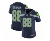 Women's Nike Seattle Seahawks #88 Jimmy Graham Vapor Untouchable Limited Steel Blue Team Color NFL Jersey