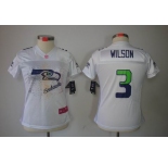 nike women nfl jerseys seattle seahawks #3 wilson white[2012 fem fan]