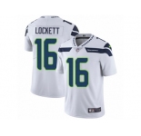 Youth Nike Seattle Seahawks #16 Tyler Lockett Vapor Untouchable Limited White NFL Jersey