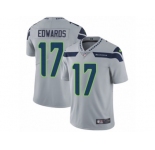 Youth Nike Seattle Seahawks #17 Braylon Edwards Vapor Untouchable Limited Grey Alternate NFL Jersey