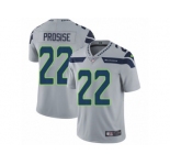 Youth Nike Seattle Seahawks #22 C. J. Prosise Vapor Untouchable Limited Grey Alternate NFL Jersey