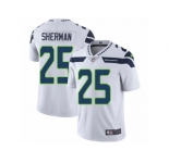 Youth Nike Seattle Seahawks #25 Richard Sherman Vapor Untouchable Limited White NFL Jersey