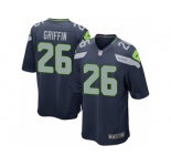 Youth Nike Seattle Seahawks #26 Shaquill Griffin Game Steel Blue Team Color NFL Jersey