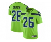 Youth Nike Seattle Seahawks #26 Shaquill Griffin Vapor Untouchable Limited Green NFL Jersey