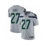 Youth Nike Seattle Seahawks #27 Eddie Lacy Vapor Untouchable Limited Grey Alternate NFL Jersey