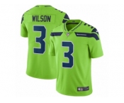 Youth Nike Seattle Seahawks #3 Russell Wilson Vapor Untouchable Limited Green NFL Jersey