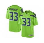 Youth Nike Seattle Seahawks #33 Tedric Thompson Limited Green Rush NFL Jerseys