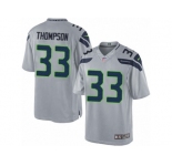 Youth Nike Seattle Seahawks #33 Tedric Thompson Limited Grey Alternate NFL Jersey