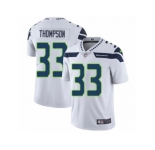 Youth Nike Seattle Seahawks #33 Tedric Thompson Vapor Untouchable Limited White NFL Jersey