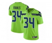 Youth Nike Seattle Seahawks #34 Thomas Rawls Vapor Untouchable Limited Green NFL Jersey