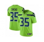 Youth Nike Seattle Seahawks #35 DeShawn Shead Vapor Untouchable Limited Green NFL Jersey