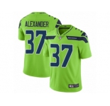 Youth Nike Seattle Seahawks #37 Shaun Alexander Vapor Untouchable Limited Green NFL Jersey